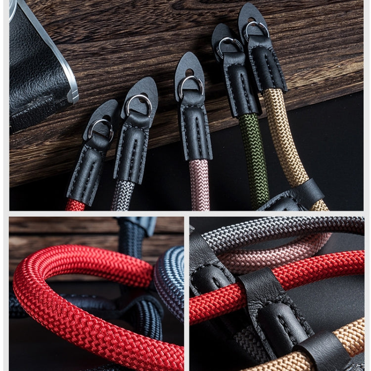 Climbing Rope Camera Wrist Strap SLR Camera Wear-resistant Bracelet(Red) - Camera Strap by PMC TechLife | Online Shopping South Africa | PMC TechLife