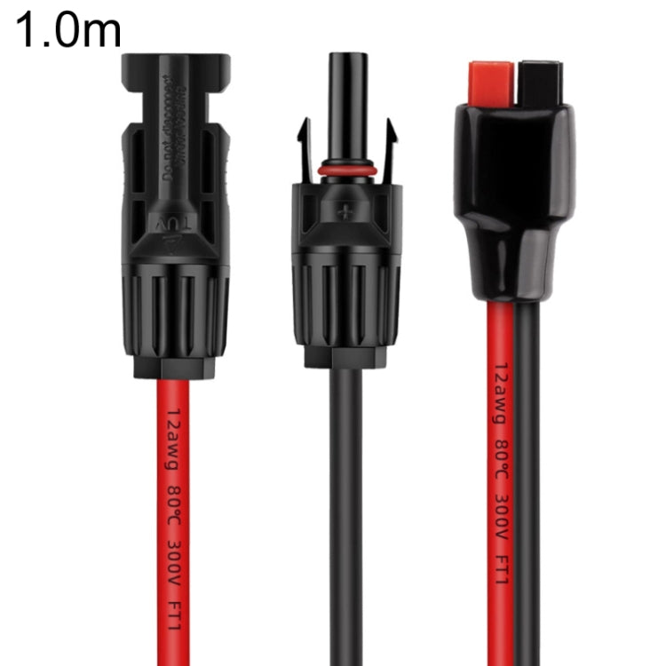 1.0m MC4 to 30A Anderson Mobile Energy Storage Battery Charging Cable - DIY Cables by PMC Jewellery | Online Shopping South Africa | PMC Jewellery