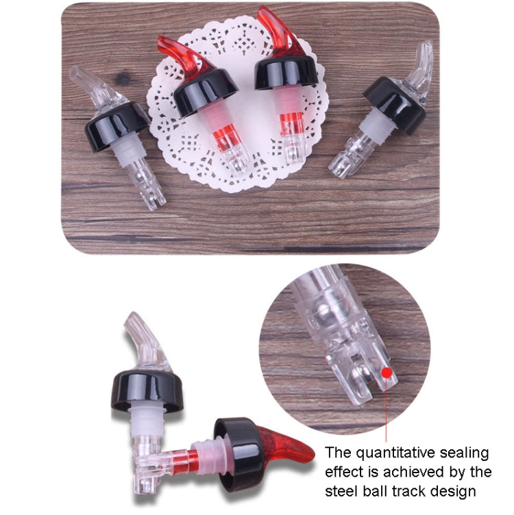 Quantitative Wine Pourer Red Wine Cork Wine Stopper  30ml Purple - free shipping - PMC TechLife - Order now!