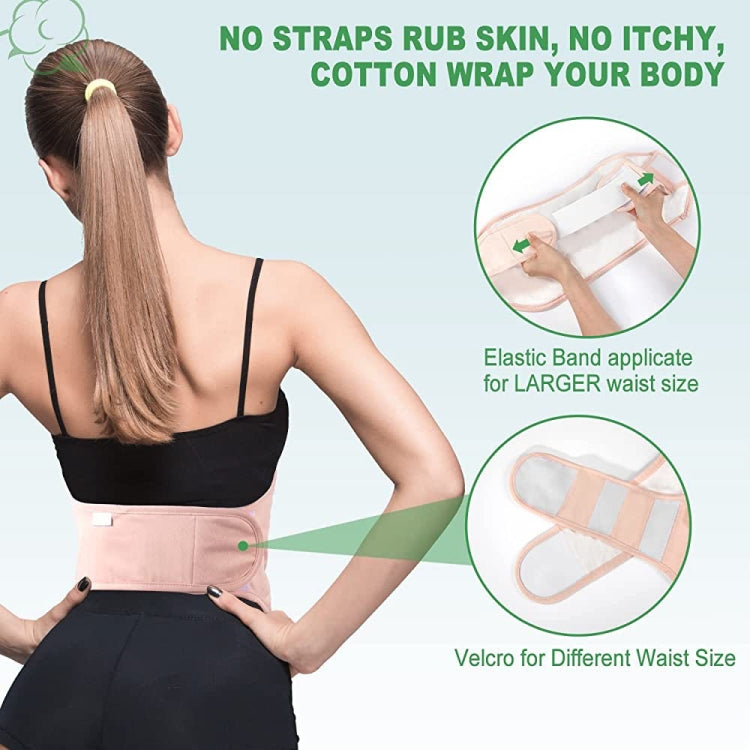 Waist Support Leak-proof Care Aid Package Sleep Conditioning Aids(Pink) - free shipping - PMC TechLife - Order now!