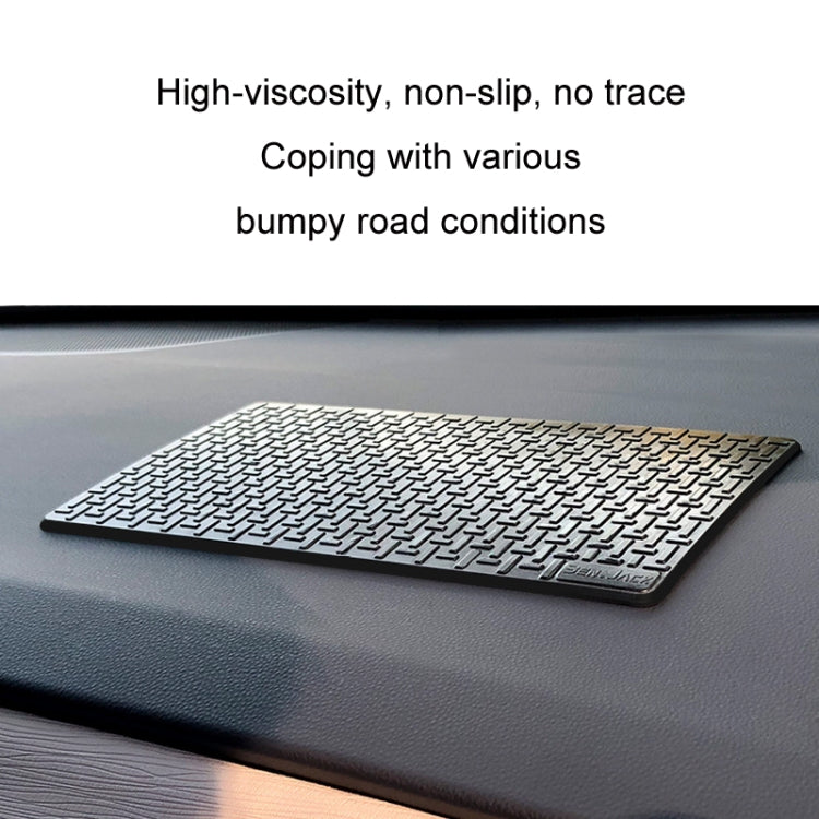 BEN.JACK Car Central Control Dashboard Mobile Phone Anti-Skid Mat, Color: Black Large - Car Anti-Slip Mats by BEN.JACK | Online Shopping South Africa | PMC TechLife | Buy Now Pay Later Mobicred