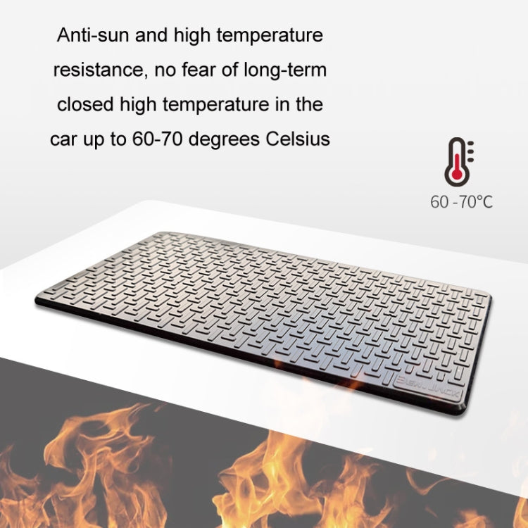 BEN.JACK Car Central Control Dashboard Mobile Phone Anti-Skid Mat, Color: Black Large - Car Anti-Slip Mats by BEN.JACK | Online Shopping South Africa | PMC TechLife | Buy Now Pay Later Mobicred
