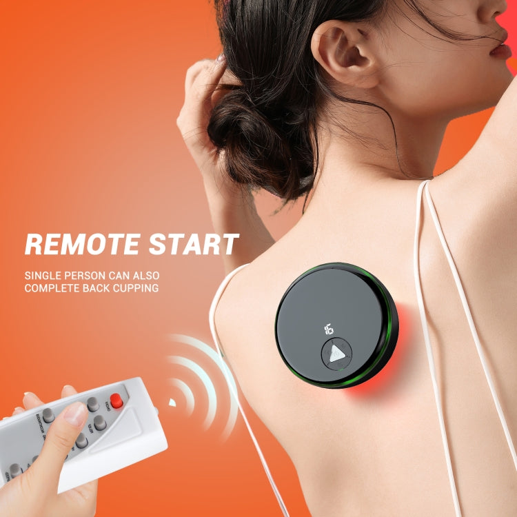 Intelligent Cupper With Breathing Light Electric Heated Scraping Instrument Meridian Unblocking Massage Instrument(Red) - free shipping - PMC TechLife - Order now!