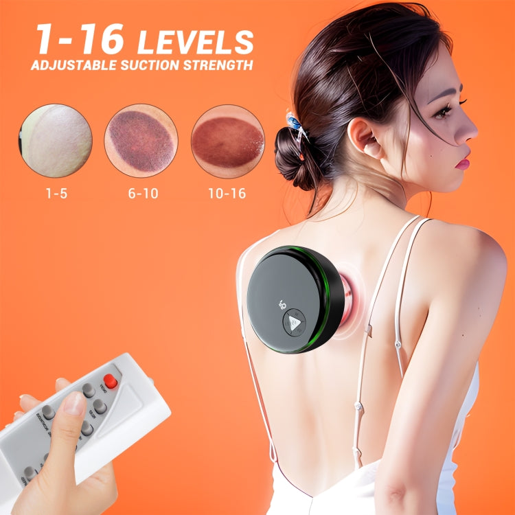Intelligent Cupper With Breathing Light Electric Heated Scraping Instrument Meridian Unblocking Massage Instrument(Red) - free shipping - PMC TechLife - Order now!