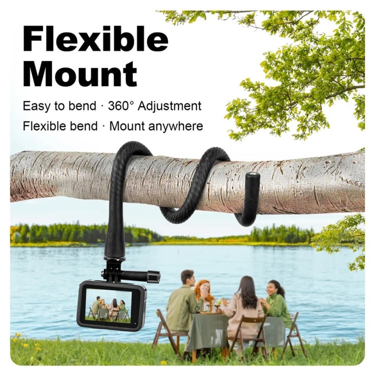 TELESIN Flexible Mount Bracket Octopus Tripod For Mini Action Camera and Mobile Phone,Spec: Only Bracket - Holder by TELESIN | Online Shopping South Africa | PMC Jewellery