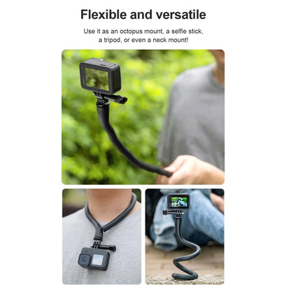 TELESIN Flexible Mount Bracket Octopus Tripod For Mini Action Camera and Mobile Phone,Spec: With Phone Clip Kit - Holder by TELESIN | Online Shopping South Africa | PMC Jewellery | Buy Now Pay Later Mobicred