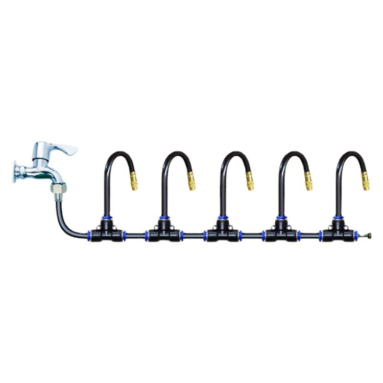 30m Kit Brass Misting Nozzles Bend Arbitrarily Atomized Sprayer Garden Irrigation - Watering & Irrigation by PMc TechLife | Online Shopping South Africa | PMc TechLife | Buy Now Pay Later Mobicred