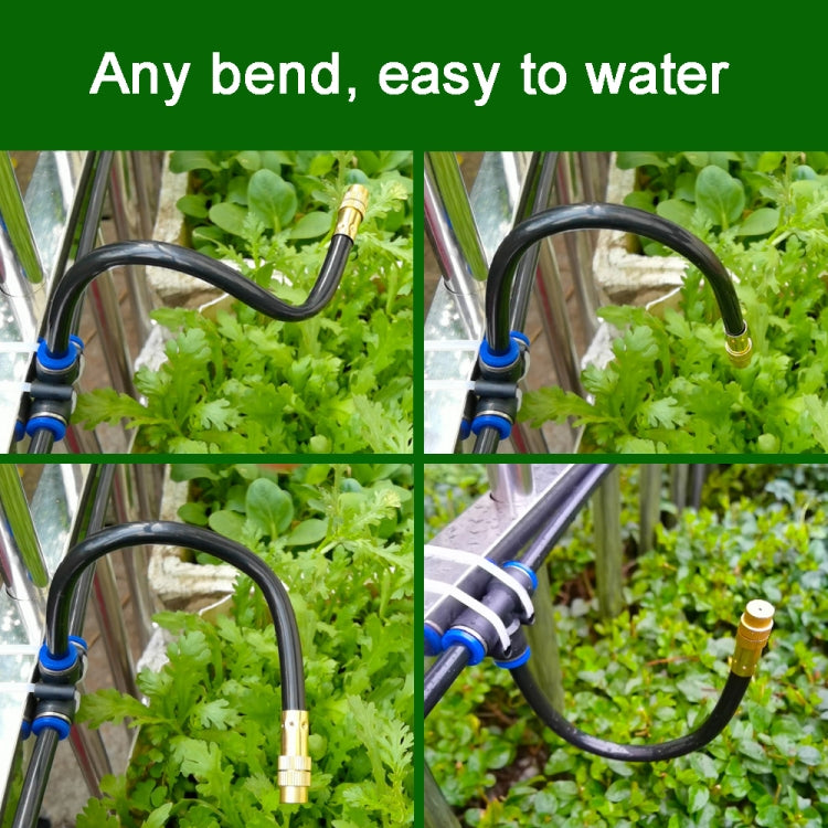 35m Kit Brass Misting Nozzles Bend Arbitrarily Atomized Sprayer Garden Irrigation - Watering & Irrigation by PMc TechLife | Online Shopping South Africa | PMc TechLife | Buy Now Pay Later Mobicred