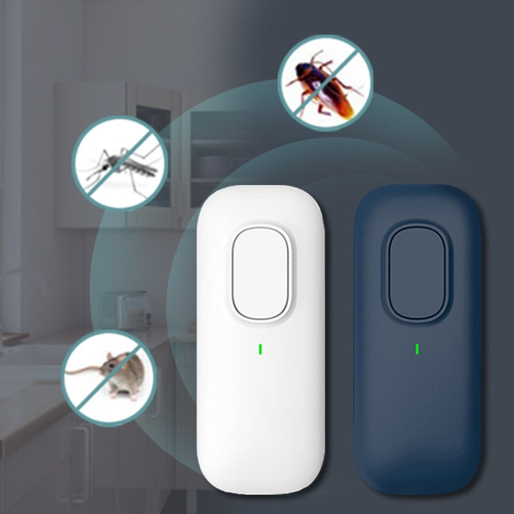 ZCC01 Ultrasonic Mosquito Repellent Mouse Repellent Mite Removal Instrument US Plug(White) - Repellents by PMC TechLife | Online Shopping South Africa | PMC TechLife | Buy Now Pay Later Mobicred