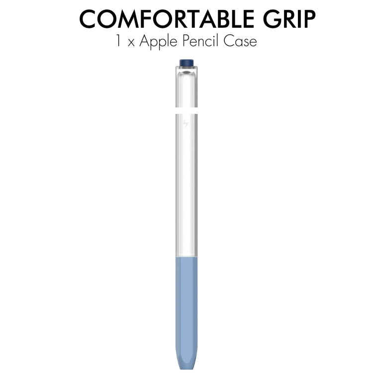 For Apple Pencil 2 AhaStyle PT-LC05 Jelly Style Translucent Silicone Protective Pen Case(Pink) - free shipping - PMC TechLife - Order now!