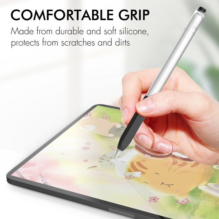 For Apple Pencil 2 AhaStyle PT-LC05 Jelly Style Translucent Silicone Protective Pen Case(Pink) - free shipping - PMC TechLife - Order now!