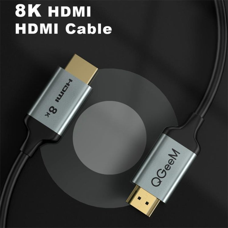 QGeeM QG-AV17 HDMI To HDMI Connection Cable Support 8K&60Hz 3m Length - free shipping - PMC Jewellery - Order now!