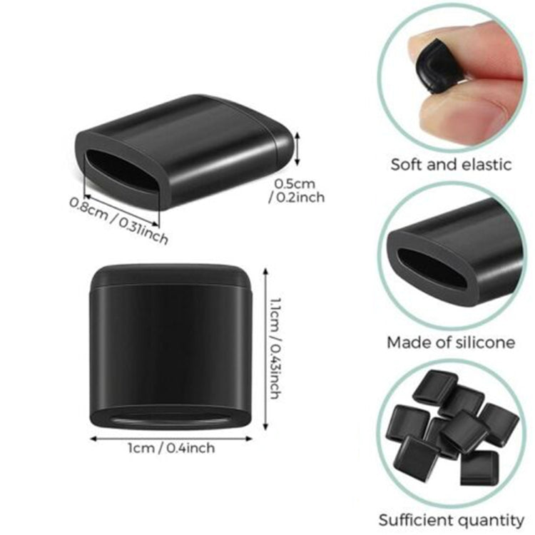 8pcs Air Fryer Rubber Bumpers Air Fryer Tray Rubber Replace Parts Accessories - Baking mat & Bakewares by PMC TechLife | Online Shopping South Africa | PMC TechLife