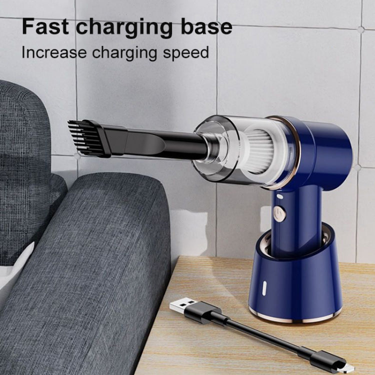 SUITU  ST-6638 Car Wireless Vacuum Cleaner Suction and Blower Integrated With Light ,Spec:  Basic Type-A Charge - Vacuum Cleaner by SUITU | Online Shopping South Africa | PMC Jewellery