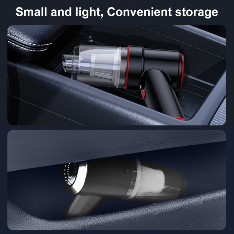 SUITU  ST-6638 Car Wireless Vacuum Cleaner Suction and Blower Integrated With Light ,Spec: Luxury  Type-A Charge - Vacuum Cleaner by SUITU | Online Shopping South Africa | PMC Jewellery | Buy Now Pay Later Mobicred