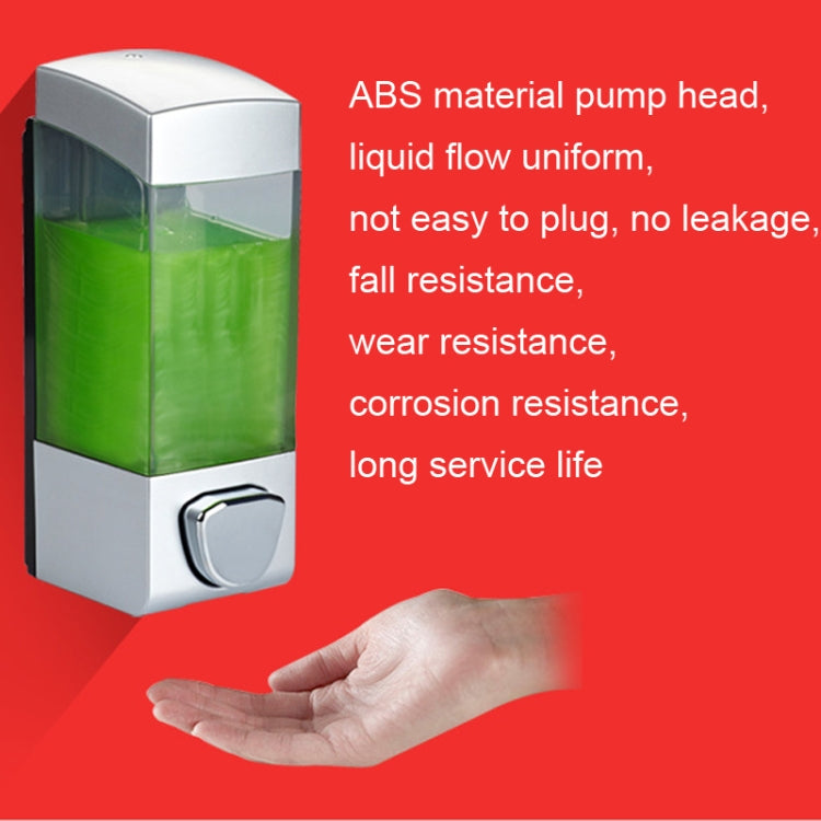 Double Head Wall Mounted Manual Press Soap Dispenser Shampoo Bottle Hand Wash Body Wash Dispenser, Color: Matte - Soap Dispenser by PMc TechLife | Online Shopping South Africa | PMc TechLife | Buy Now Pay Later Mobicred