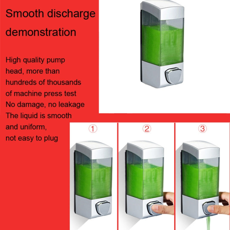 Three Head Wall Mounted Manual Press Soap Dispenser Shampoo Bottle Hand Wash Body Wash Dispenser, Color: White - Soap Dispenser by PMc TechLife | Online Shopping South Africa | PMc TechLife | Buy Now Pay Later Mobicred