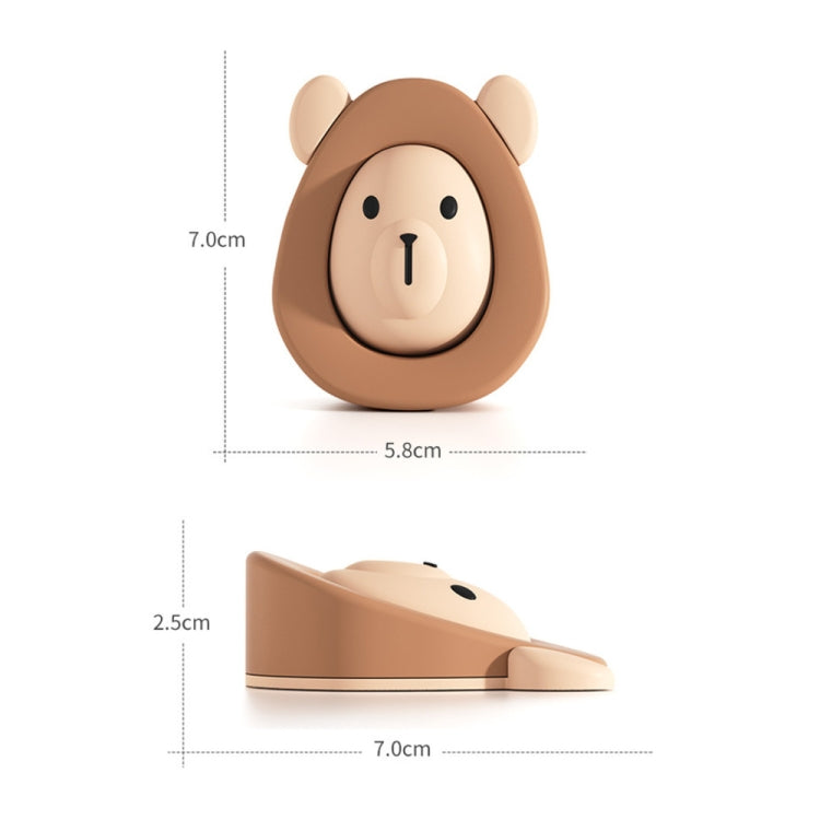 Cartoon Silicone Door Stopper Anti-Collision Door Blocker(Green) - Crash Pads by PMC TechLife | Online Shopping South Africa | PMC TechLife | Buy Now Pay Later Mobicred