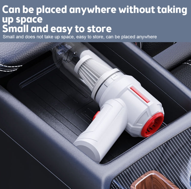 SUITU  ST-6629 3 In 1 5500pa Car Wireless Vacuum Cleaner Blowing Suction And Pumping 3 Modes Black -Seat Charge - free shipping - PMC TechLife - Order now!