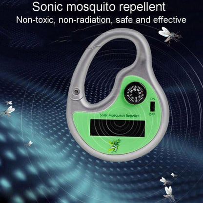 Outdoor Ultrasonic Mosquito Repeller Portable Solar Charging Mosquitoes And Insects Driver - Repellents by PMC Jewellery | Online Shopping South Africa | PMC Jewellery | Buy Now Pay Later Mobicred