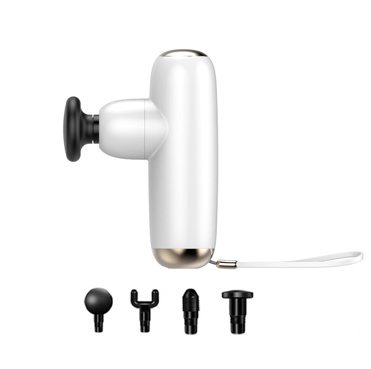 M02 Portable Fitness Multi-Gear Household Mini Fascial Massager(White) - free shipping - PMC TechLife - Order now!