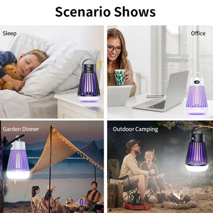 J03 Multi-Functional Digital Display Electric Mosquito Light Portable Home And Outdoor Camping Mosquito Killer(Black) - Repellents by PMC Jewellery | Online Shopping South Africa | PMC Jewellery | Buy Now Pay Later Mobicred