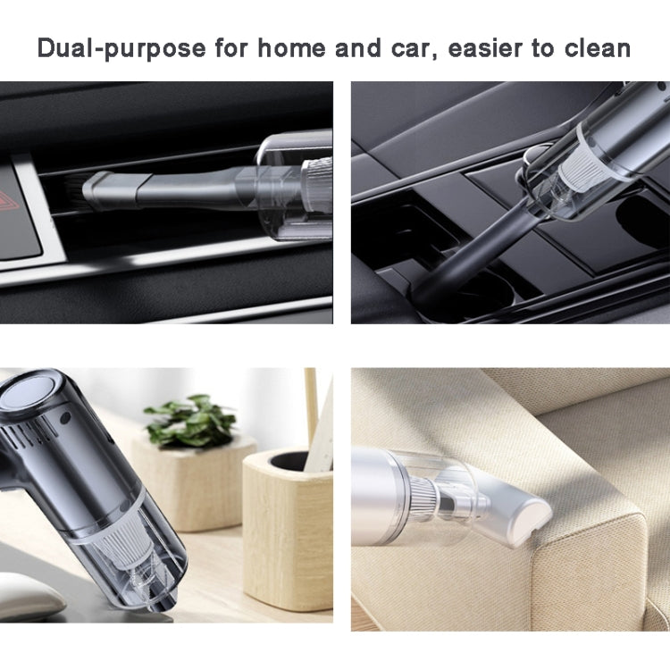 ST-8001EG 11.1V 6000mah White 50W Wireless Handheld Large Suction Car Vacuum Cleaner - Vacuum Cleaner by SUITU | Online Shopping South Africa | PMC Jewellery | Buy Now Pay Later Mobicred