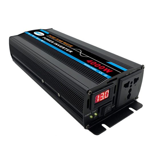 4000W (Actual 800W) 12V to 220V High Power Car Sine Wave Inverter Power Converter - Pure Sine Wave by PMC Jewellery | Online Shopping South Africa | PMC Jewellery