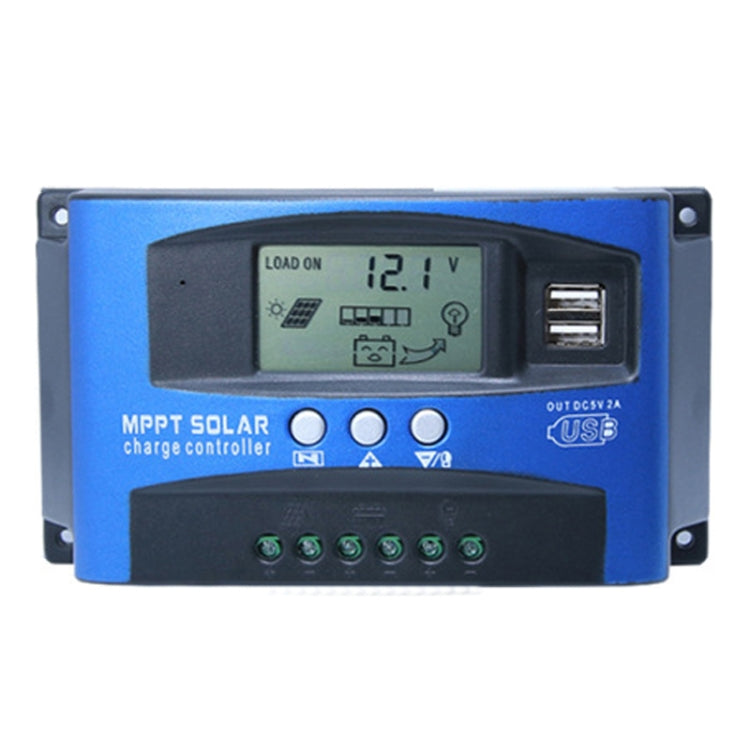 YCX-003 30-100A Solar Charging Controller with LED Screen & Dual USB Port Smart MPPT Charger, Model: 12/24V 30A - Others by PMC TechLife | Online Shopping South Africa | PMC TechLife