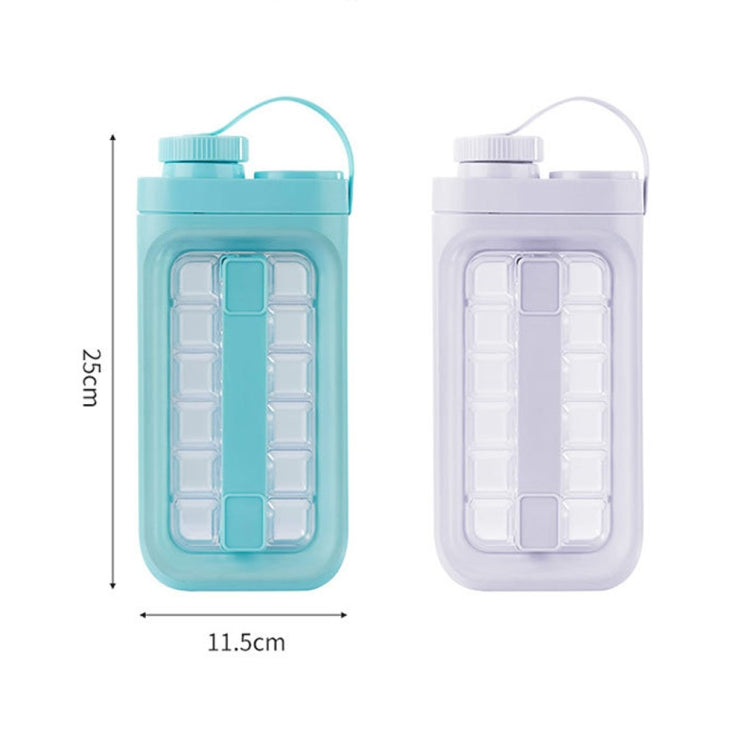 2 In 1  Ice Cube Maker Kettle Ice Storage Box  Kitchen Bar Accessories Gadgets(Blue) - Food Molds by PMC Jewellery | Online Shopping South Africa | PMC Jewellery | Buy Now Pay Later Mobicred