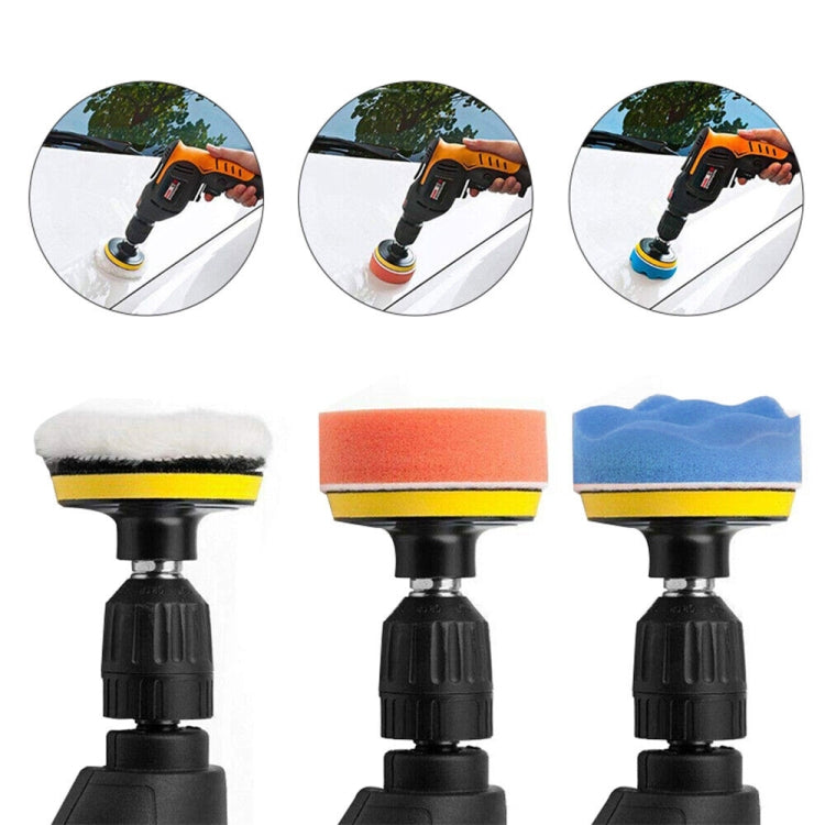 24 In 1 With 4 Screws 3 Inch Polishing Waxing Pad Sponge Buffing Kit - Polishing Machine & Accessories by PMC TechLife | Online Shopping South Africa | PMC TechLife | Buy Now Pay Later Mobicred