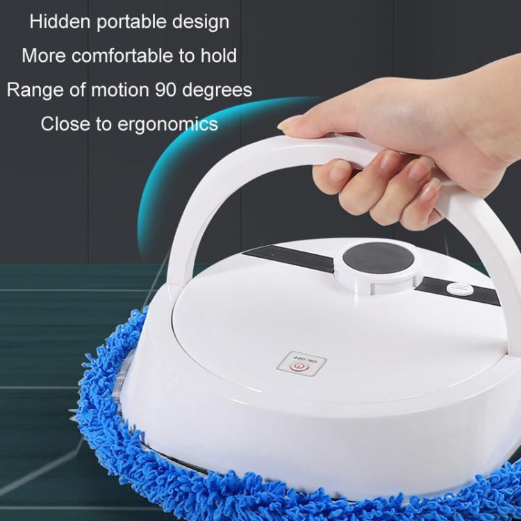 Intelligent Fully Automatic Sweeping Dragging Integrated Robot(White) - Robot Vacuum Cleaner by PMC TechLife | Online Shopping South Africa | PMC TechLife | Buy Now Pay Later Mobicred