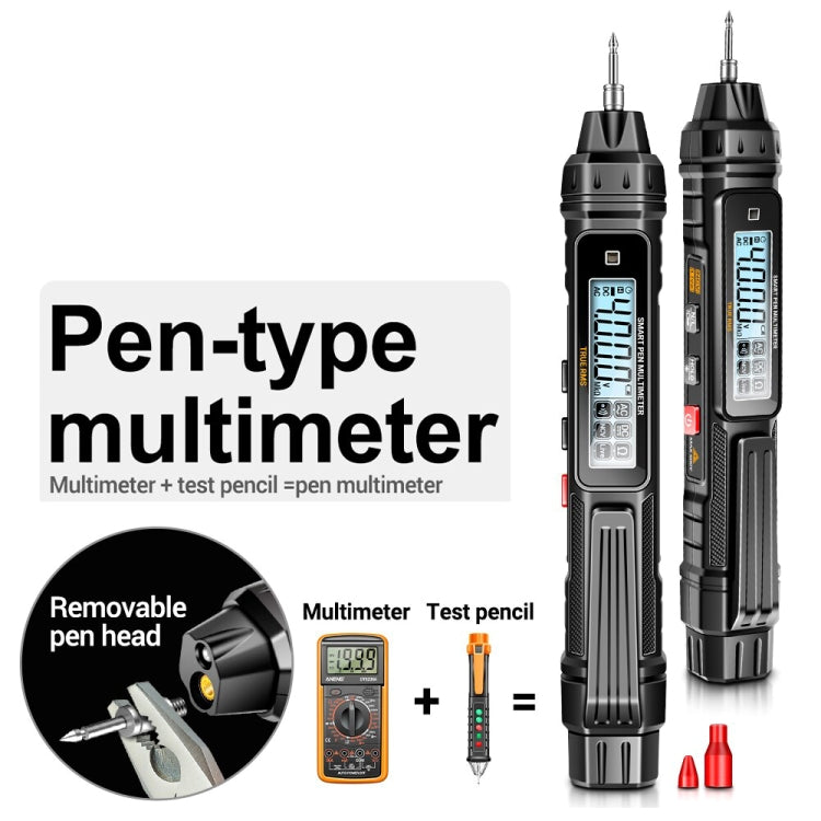 ANENG A3005B 10MHZ/60MF/60 Megohm Intelligent Anti-burning High-precision Digital Universal Meter(Standard) - free shipping - PMC TechLife - Order now!
