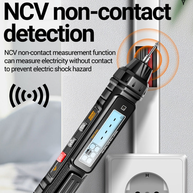 ANENG A3005B 10MHZ/60MF/60 Megohm Intelligent Anti-burning High-precision Digital Universal Meter(Matching Group) - free shipping - PMC TechLife - Order now!