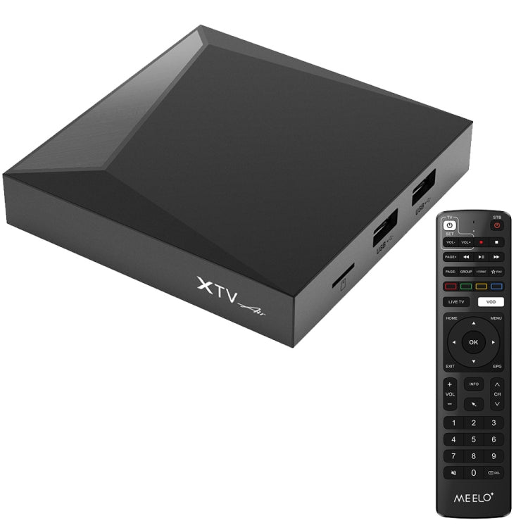 XTV Air 2GB+16GB Infrared Remote Version Mini HD 4K Android TV Network Set-Top Box Amlogic S905w2 Quad Core(AU Plug) - Amlogic S905 by PMC Jewellery | Online Shopping South Africa | PMC Jewellery | Buy Now Pay Later Mobicred