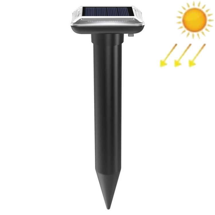 SJZ038 Outdoor Waterproof Solar Ultrasonic Rat Repeller Ultrasonic Animal Repeller, Color: Black - Outdoor Insect Repellent by PMC Jewellery | Online Shopping South Africa | PMC Jewellery