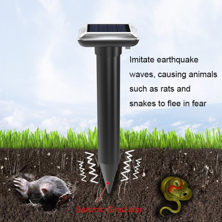 SJZ038 Outdoor Waterproof Solar Ultrasonic Rat Repeller Ultrasonic Animal Repeller, Color: Orange - Outdoor Insect Repellent by PMC TechLife | Online Shopping South Africa | PMC TechLife | Buy Now Pay Later Mobicred