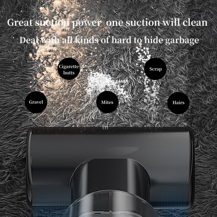 4 In 1 12000pa Wireless  Mini Handheld Car Vacuum Cleaner Mite Remover(Navy Blue) - Vacuum Cleaner by PMC TechLife | Online Shopping South Africa | PMC TechLife | Buy Now Pay Later Mobicred