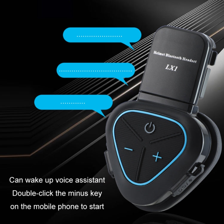 LX1 Motorcycle Half Helmet Waterproof Wireless 5.3 Bluetooth Headset, Version: English(Classic Green) - Motorcycle Walkie Talkie by PMC TechLife | Online Shopping South Africa | PMC TechLife | Buy Now Pay Later Mobicred