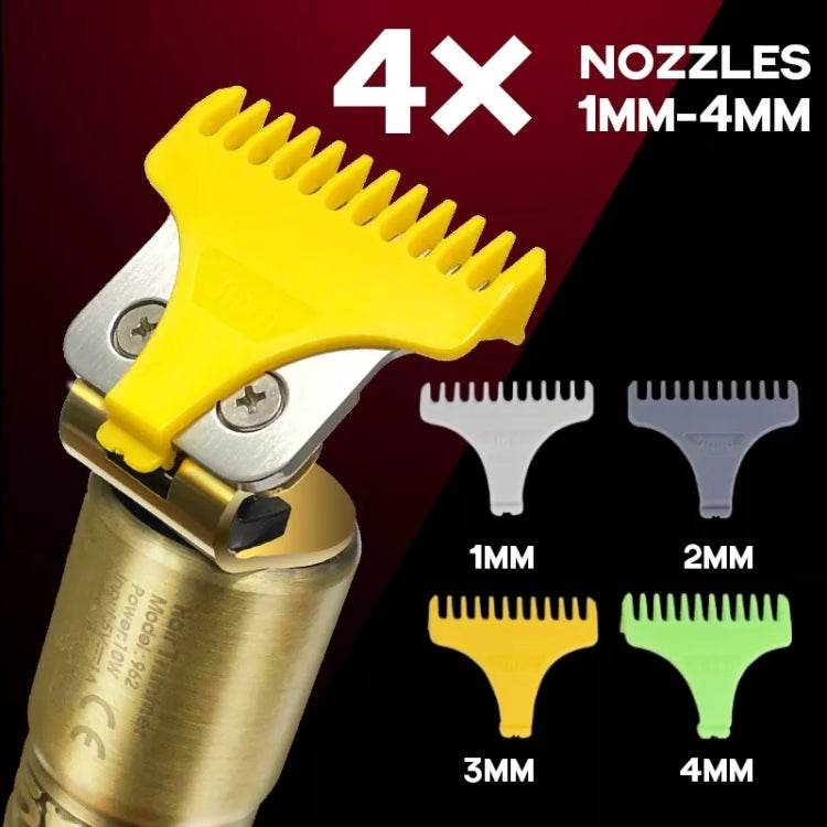 Men Bald Haircut 2 In 1 Electric Hair Clipper Waterproof Set(Gold) - free shipping - PMC TechLife - Order now!