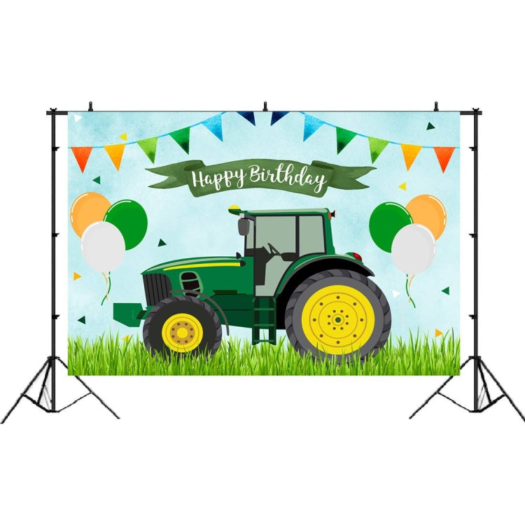 210x150cm Tractor Theme Birthday Backdrop Boy Farm Happy Birthday Background Party Decorations - Birthday Party by PMC TechLife | Online Shopping South Africa | PMC TechLife
