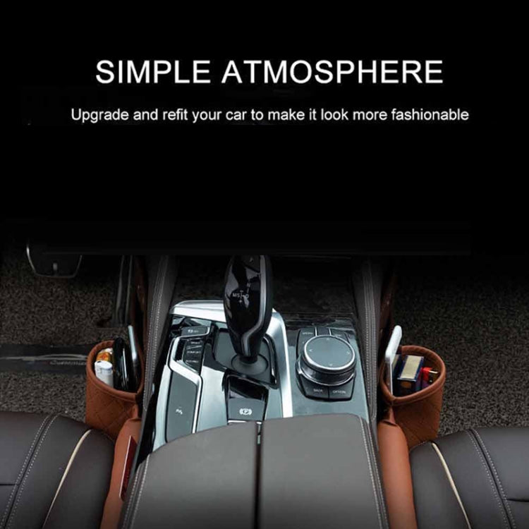Car Seat Gap Leak-Proof Plugs Debris Storage Bag, Color: Black Principal Driver - Stowing Tidying by PMC TechLife | Online Shopping South Africa | PMC TechLife | Buy Now Pay Later Mobicred