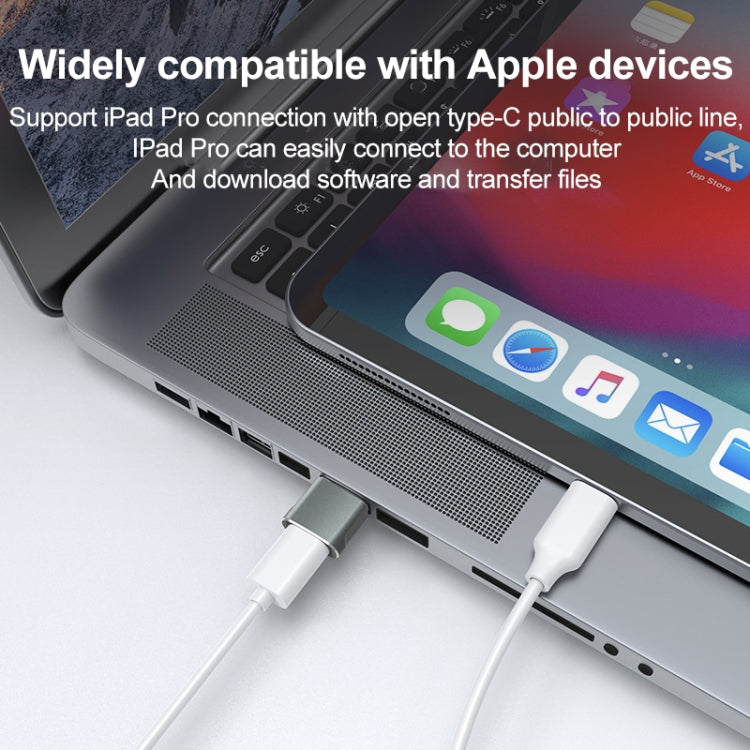 USB 2.0 Male To USB-C / Type-C Female Adapter, Support Charging & Transmission Data(Purple) - free shipping - PMC TechLife - Order now!