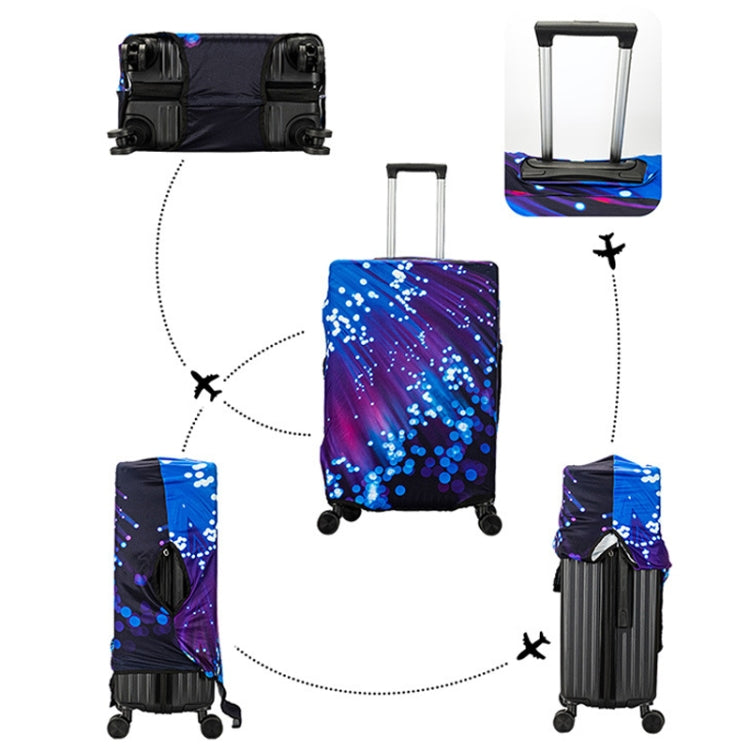 Graffiti Luggage Dust Cover Outdoor Travel Thick Elastic Luggage Protective Cover, Size: XL (24-26 inches)(T-016) - Dust Covers by PMC TechLife | Online Shopping South Africa | PMC TechLife