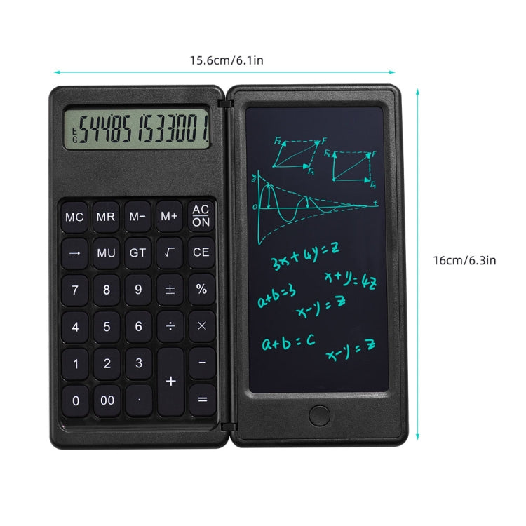 Function Model 6 inch Learning Business Office Portable Foldable LCD Writing Board Calculator -  by PMC Jewellery | Online Shopping South Africa | PMC Jewellery | Buy Now Pay Later Mobicred