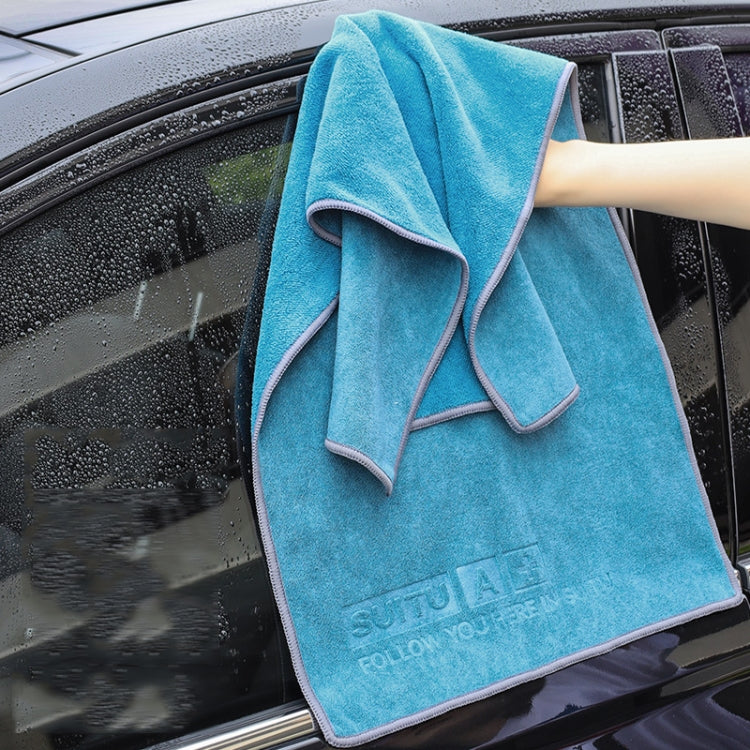 35 x 75cm  SUITU Microfiber Cleaning Cloth Car Cleaning Towel Thicken Highly Absorbent Cleaning Rag - free shipping - PMc TechLife - Order now!