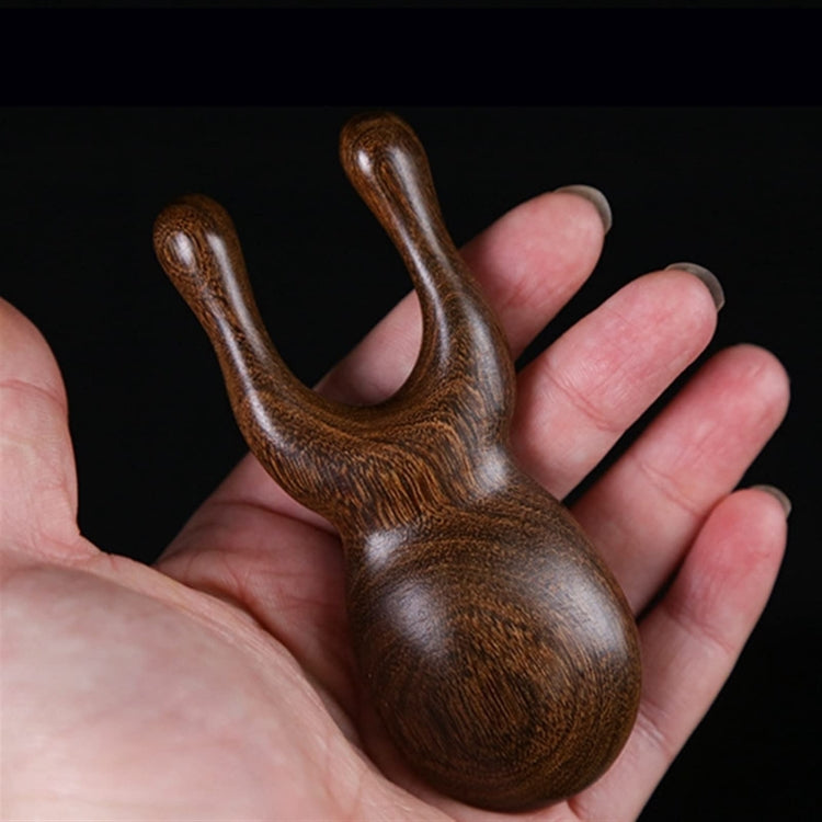 Gold Sandalwood Solid Wood Massage Eye Scraping And Nose Massage, Color Random Delivery - free shipping - PMC TechLife - Order now!
