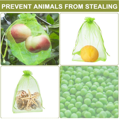 100pcs /Pack  Fruit Protection Bag Anti-Insect And Anti-Bird Net Bag 15 x 20cm(White) - Plant Support & Care by PMC Jewellery | Online Shopping South Africa | PMC Jewellery