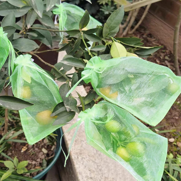 100pcs /Pack  Fruit Protection Bag Anti-Insect And Anti-Bird Net Bag 15 x 20cm(White) - Plant Support & Care by PMC TechLife | Online Shopping South Africa | PMC TechLife | Buy Now Pay Later Mobicred