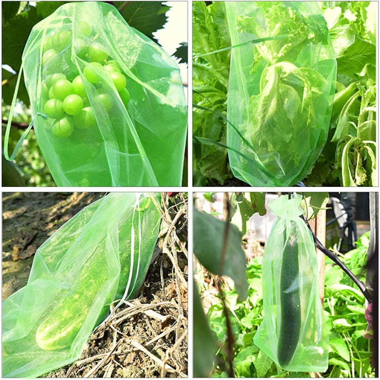 100pcs /Pack  Fruit Protection Bag Anti-Insect And Anti-Bird Net Bag 15 x 20cm(White) - Plant Support & Care by PMC TechLife | Online Shopping South Africa | PMC TechLife | Buy Now Pay Later Mobicred